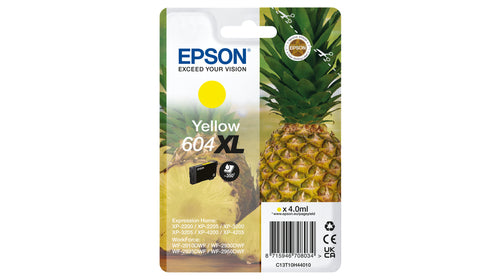 Epson 604XL ink cartridge 1 pc(s) Original High (XL) Yield Yellow Epson 604XL ink cartridge 1 pc(s) Original High (XL) Yield Yellow